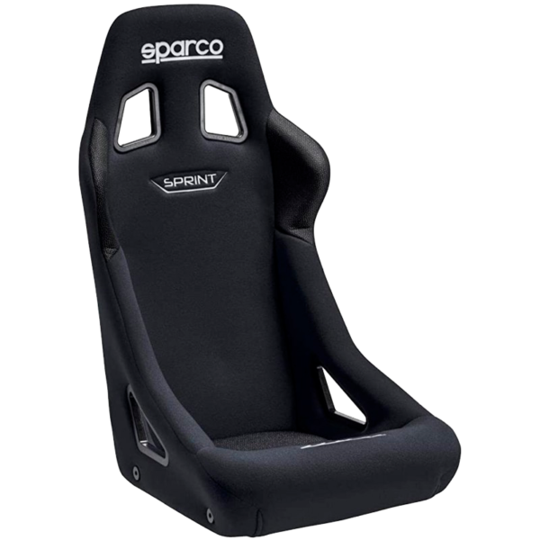 Baquet Sparco Sprint Negro con homologación FIA