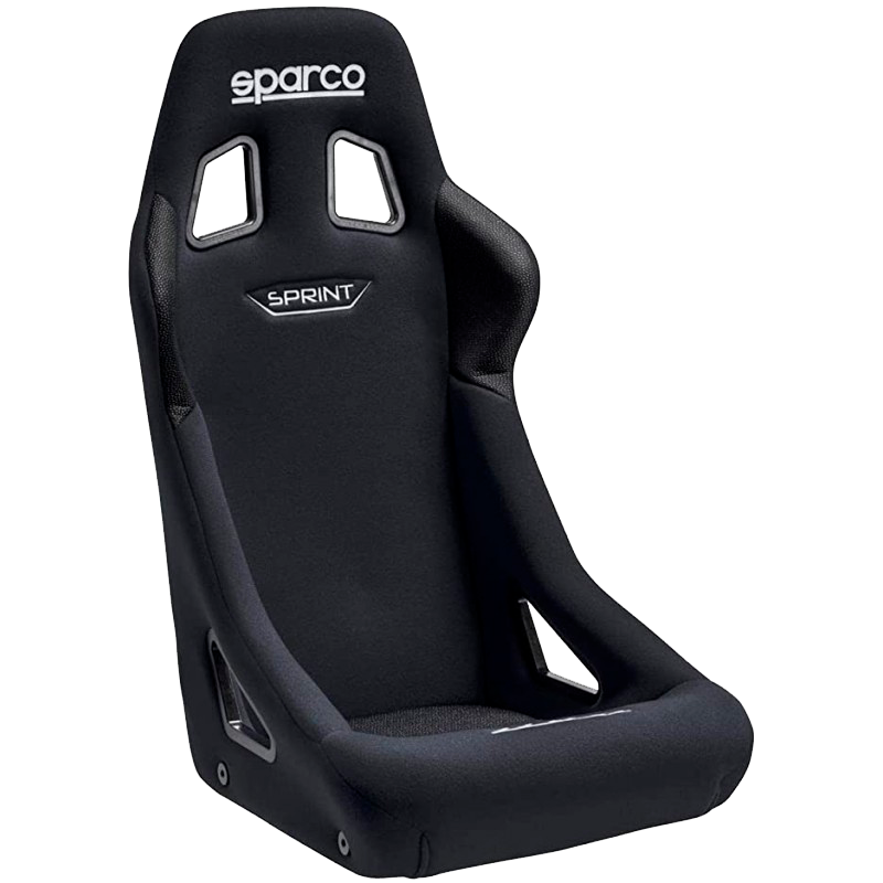 Baquet Sparco Sprint Negro con homologación FIA