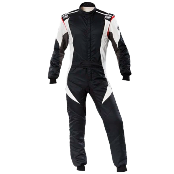 Traje de Carreras First Evo - Negro/Blanco