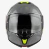 Casco NZI Combi 3 Duo Solid Nouveau Gris / Amarillo - Imagen 2