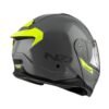 Casco NZI Combi 3 Duo Solid Nouveau Gris / Amarillo - Imagen 4