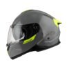 Casco NZI Combi 3 Duo Solid Nouveau Gris / Amarillo