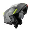 Casco NZI Combi 3 Duo Solid Nouveau Gris / Amarillo - Imagen 3
